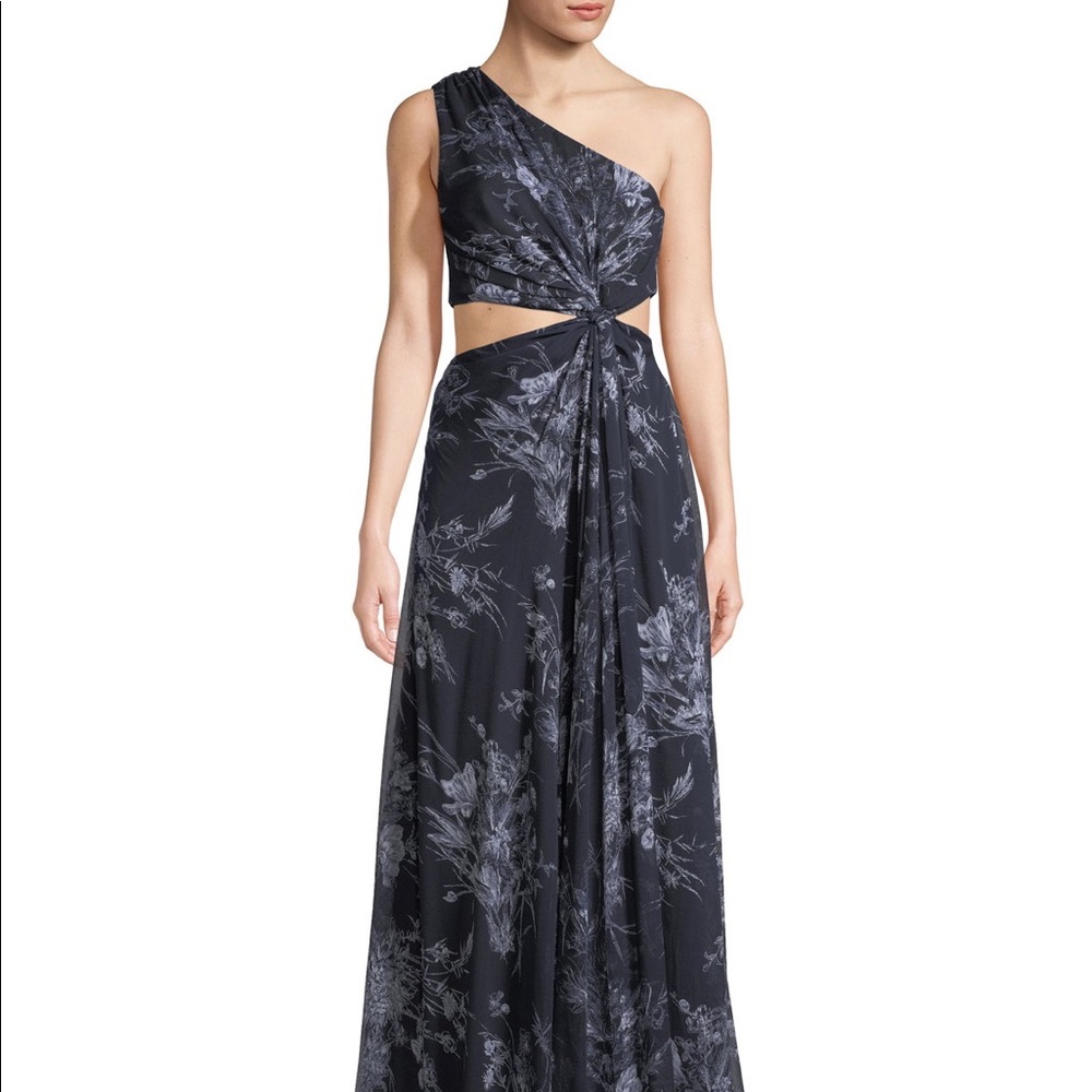 Cinq a Cept One Shoulder Gown